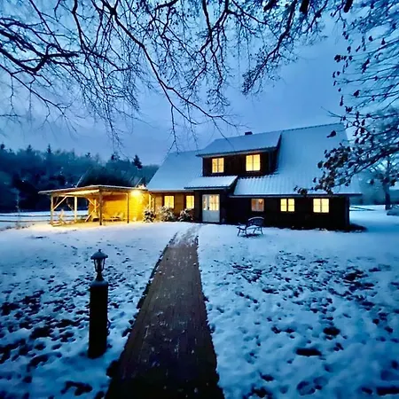 Hundefreundliches Ferienhaus Am Wingster Wald Dog-Friendly Holiday Home
